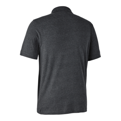 Поло DeerHunter Gunnar Polo (957 Dark Grey Melange) Фото 2